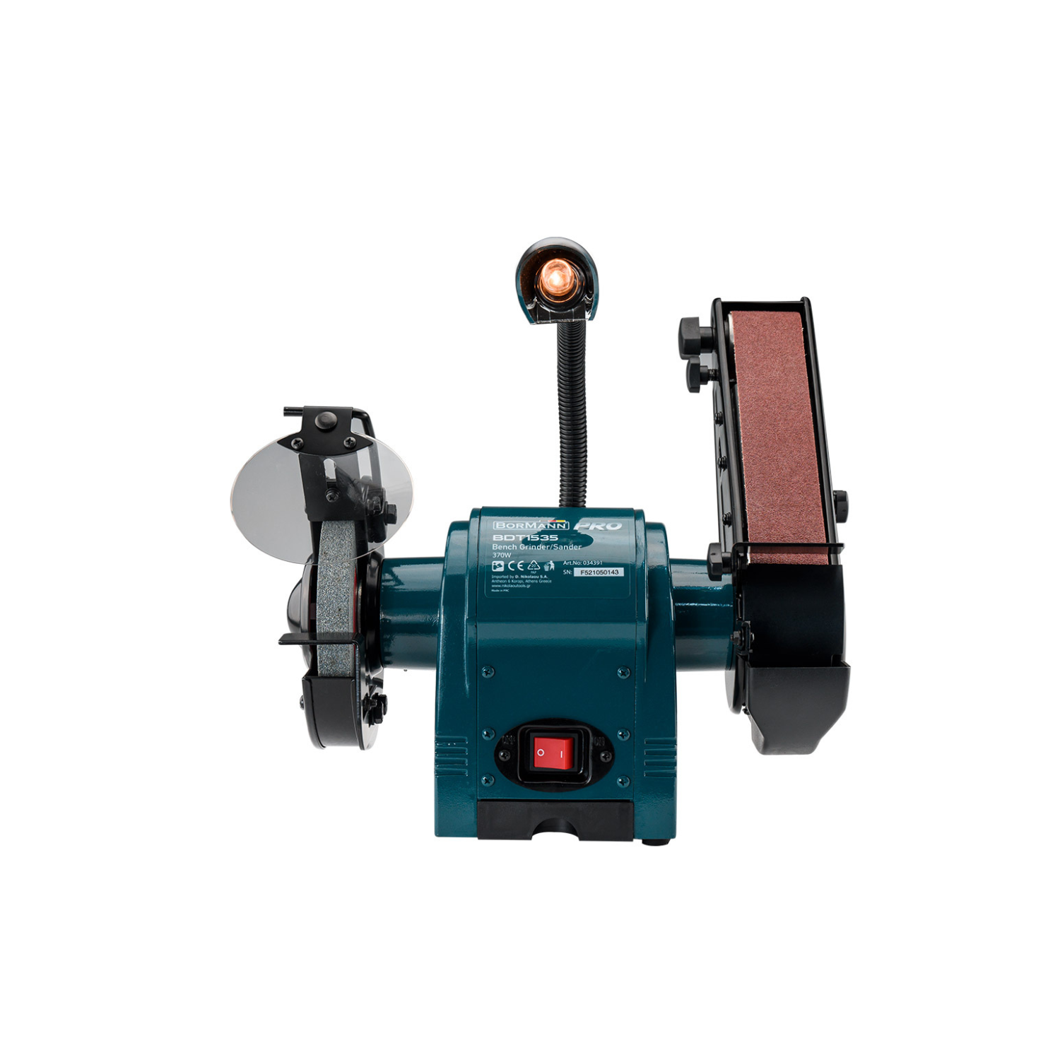 Bormann PRO Mola Smerigliatrice da Banco 370W - Cod. BDT1535 - immagine 2