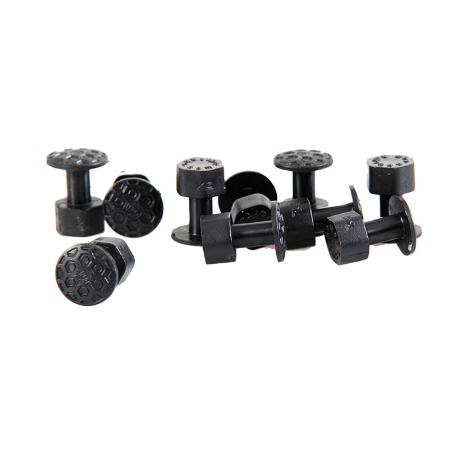 Montenovo Set 10 Ventosine Nere Diametro 16 – Cod. ADR-002