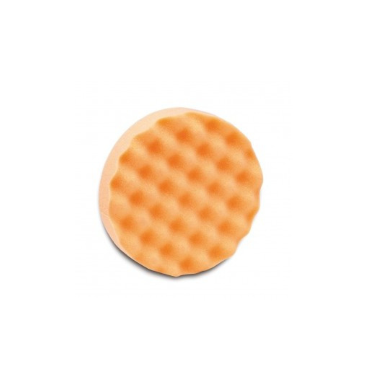 Tampone Lucidatura Waffle Arancio con Velcro 160mm – Cod. TAB160