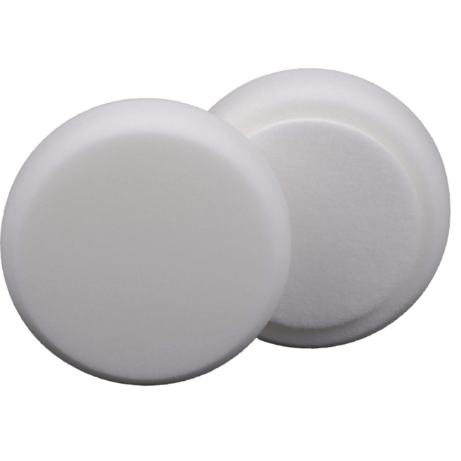 Tampone Lucidatura Bianco Duro Smussato 150mm - Cod. 267B