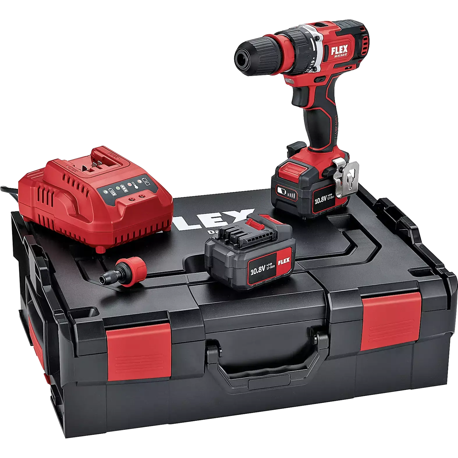 FLEX DD 2G 10.8-EC SET Trapano Avvitatore a Batteria 2 Velocità 10,8V - Cod. FX504890