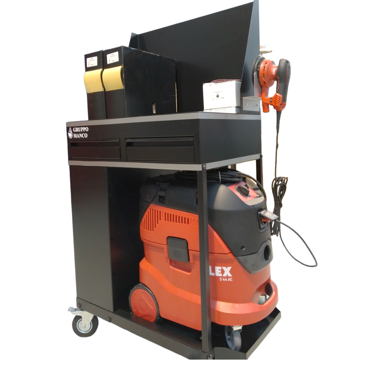 Carrello per Aspiratore - Cod. M2-TROLLEY