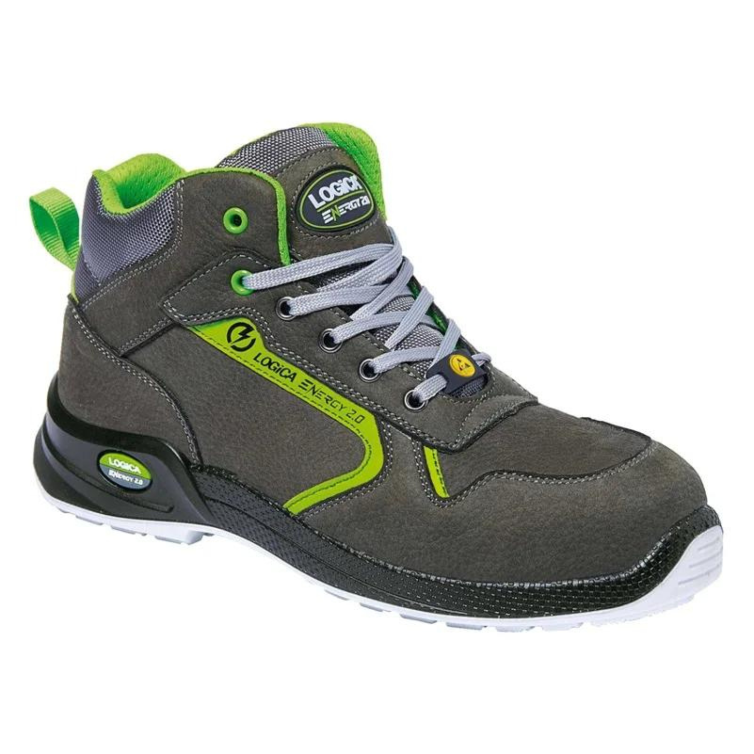 Logica Scarpe Antinfortunistica Alta Borneo2 S3 Idrorepellente Linea Energy 2.0 - Cod. LOG/BORNEO2