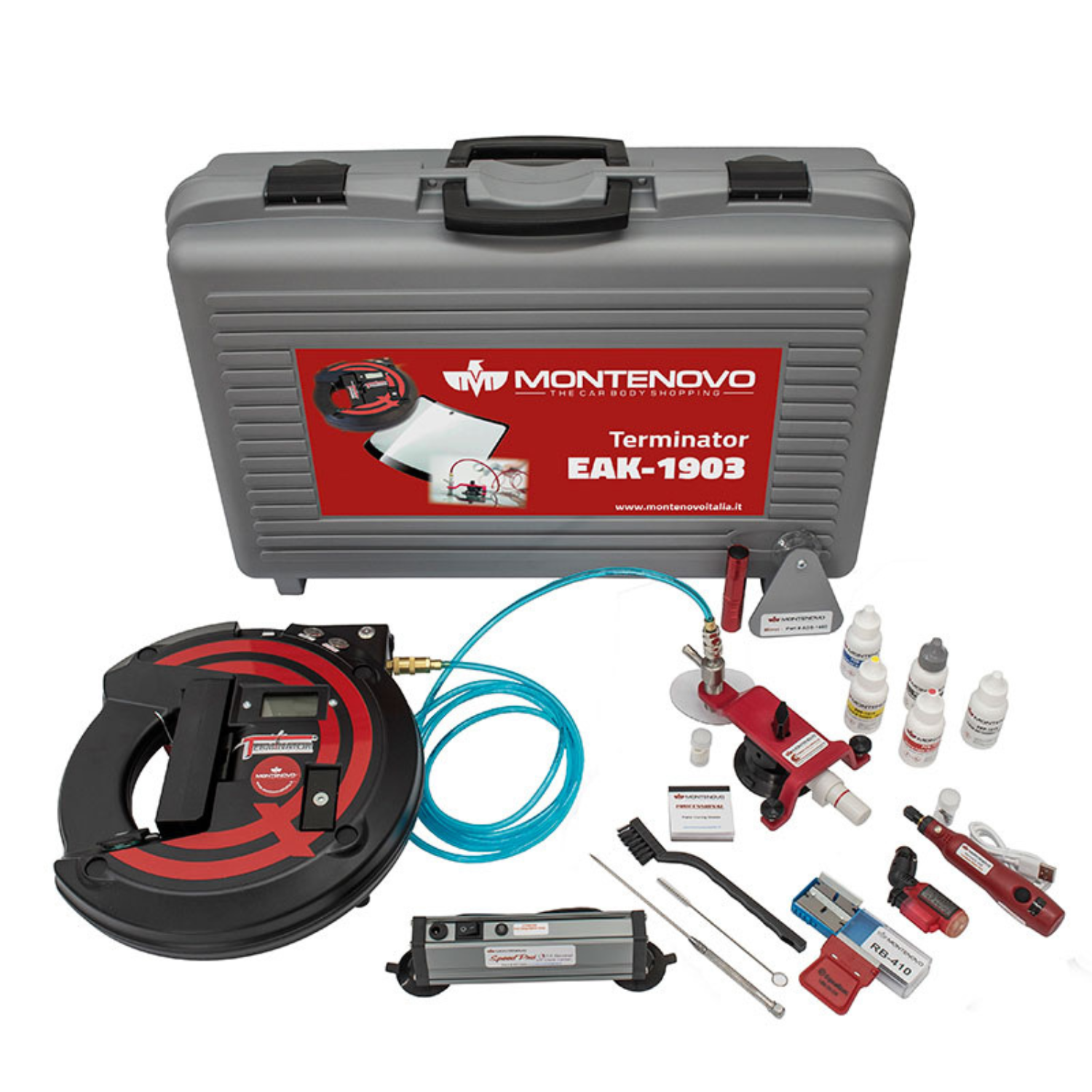 Montenovo Kit Riparazione Parabrezza Automatico "Terminator" - Cod. EAK-1903